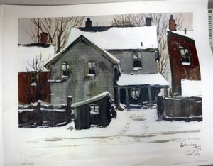 JOHN JOY Avenue Euclid Toronto Ontario1979 Signed Limited Edition Print - Imagen 1 de 4
