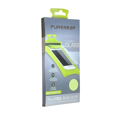 Brand New PureGear PureTEK For HTC One Flexible Glass Screen Protector KIt  - Image 1 of 3