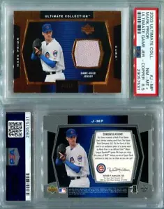 MARK PRIOR 2003 ULTIMATE GAME JERSEY COPPER # 06/10 PSA 8.5 - Picture 1 of 5