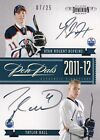 11-12 Dominion Pen Pals Ryan Nugent-Hopkins Taylor Hall Dual Auto /25 Oilers