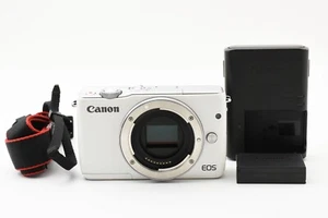 Exc Canon Eos M10 Mirrorless Digital Camera Body White 564 - Picture 1 of 10