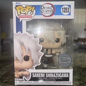 Funko Pop SANEMI Shinazugawa Demon Slayer 1253 ANIME Funko Shop Exclusive - Picture 1 of 6