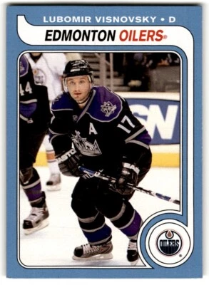 2008-09 O-Pee-Chee '79-80 Retro Lubomir Visnovsky #288 Edmonton Oilers - Image 1 of 2