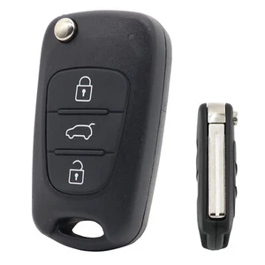 Key Remote Shell Case Fob For Hyundai i20 i30 i35 iX20 iX35 Elantra Flip Cover - Picture 1 of 6