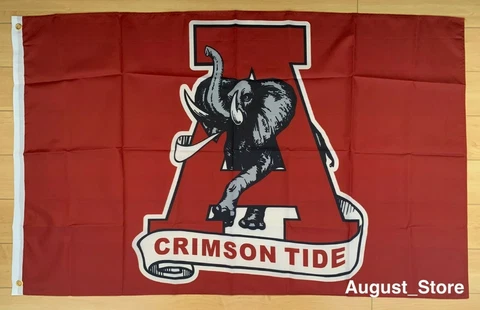 University of Alabama Crimson Tide 3x5 ft Flag Roll Tide NCAA Cover