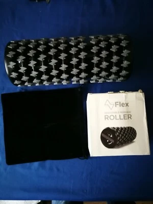 FLEX Gym Massage Roller Pilates Yoga post workout - packs down for storage UK Stock