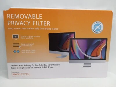 Bersem Fully Removable Privacy Screen Protector with iMac 21.5 inch Monitor - Image 1 of 4