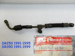 Suzuki DR250 DR350 Oil Cooler Hose Upper NOS DR250SE DR350SE PIPE 16450-14D00 - Picture 1 of 9