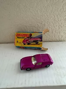 1969 Matchbox Superfast No.5 Lotus Europa Pink N42 - Bild 1 von 1