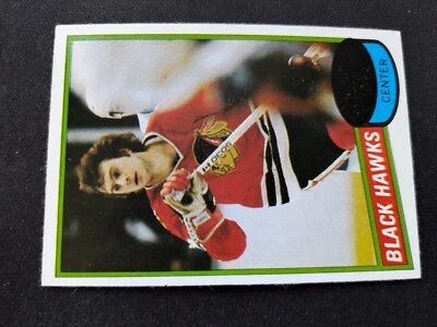 1980-81 Topps Hockey Card # 247 Tom Lysiak - Chicago Black Hawks (NM) - Image 1 of 3