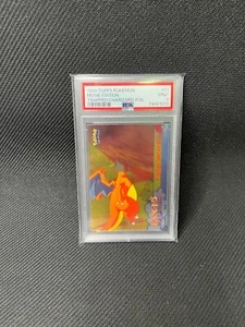 Pokemon Card English Trapped Charizard 1999 Topps Movie Edition Foil PSA 9 Mint - Picture 1 of 2