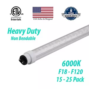 LED Sign Bulb T10 R17D/HO Base, Double sided Sign Tube, 360 Degree Signage Light - Picture 1 of 20