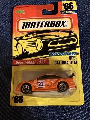 Vintage 1997 Matchbox Superfast Opel Calibra DTM - Image 1 of 4