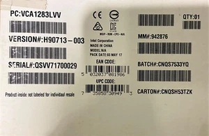 Intel VCA1283LVV Visual Compute Accelerator NEW BULK PACKAGING - Picture 1 of 1