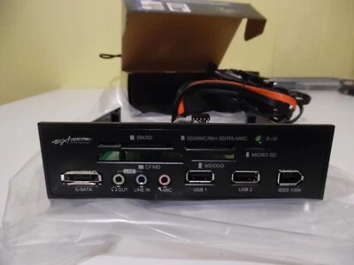 20x Alcor AU6375 5,25" (MAX 32GB) SD Kartenleser mit USB & Audio Verlängerungskabel - Bild 1 von 4