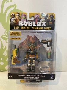 ROBLOX Celebrity CATS IN SPACE: SERGEANT TABBS Mini Figure New - Picture 1 of 2