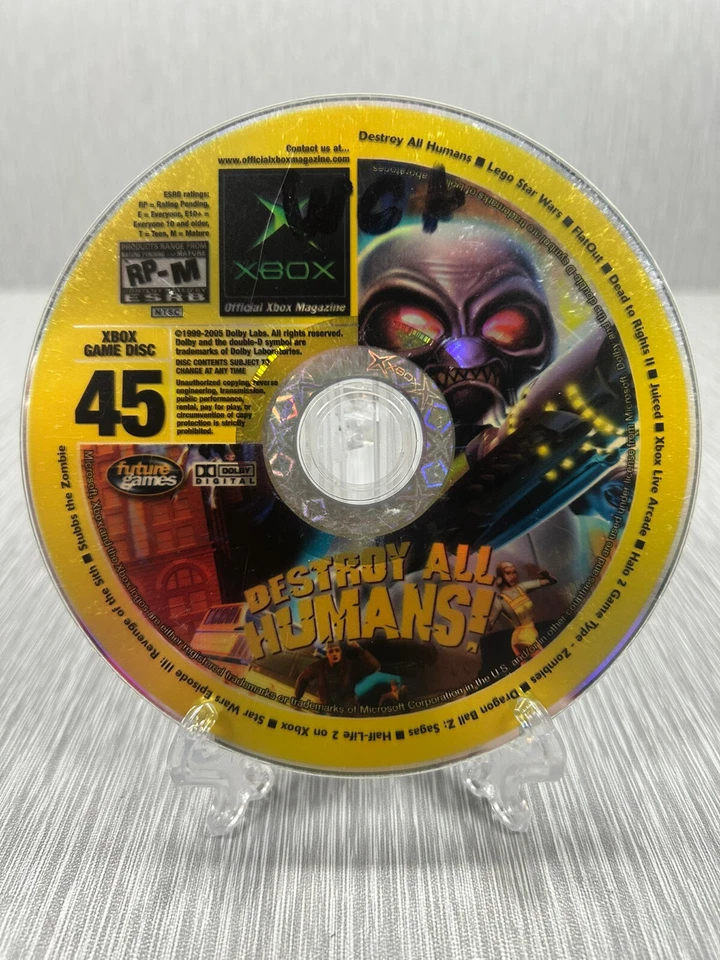 Official Xbox Magazine Demo Disc #45 Lego Star Wars Dead to Rights - Image 1 of 1