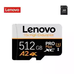 High Speed Lenovo Memory Card 1tb 2tb Micro Sd Card Class 10 Xc Tf Card Adapter - Picture 1 of 7