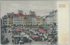 79959 - POLONIA - POSTAL DE COLECCIÓN - VARSOVIA Warzawa - MERCADO - Imagen 1 de 1