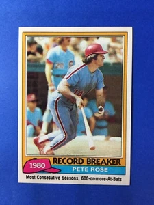 1981 Topps #205 PETE ROSE Record Breaker * NM-MT or Better F6023213 - Picture 1 of 22