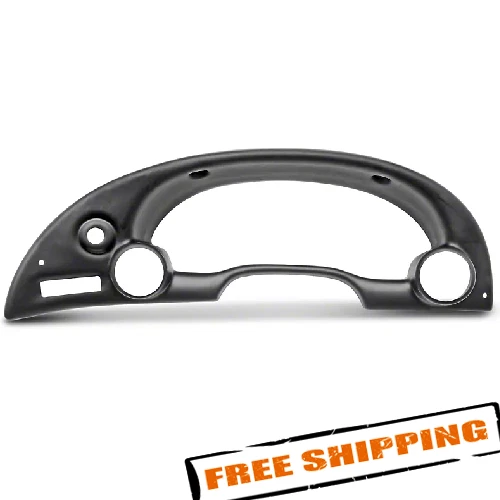 Auto Meter 10003 Dual Instrument Cluster Bezel for 1994-2000 Ford Mustang SN95 - Изображение 1 из 3