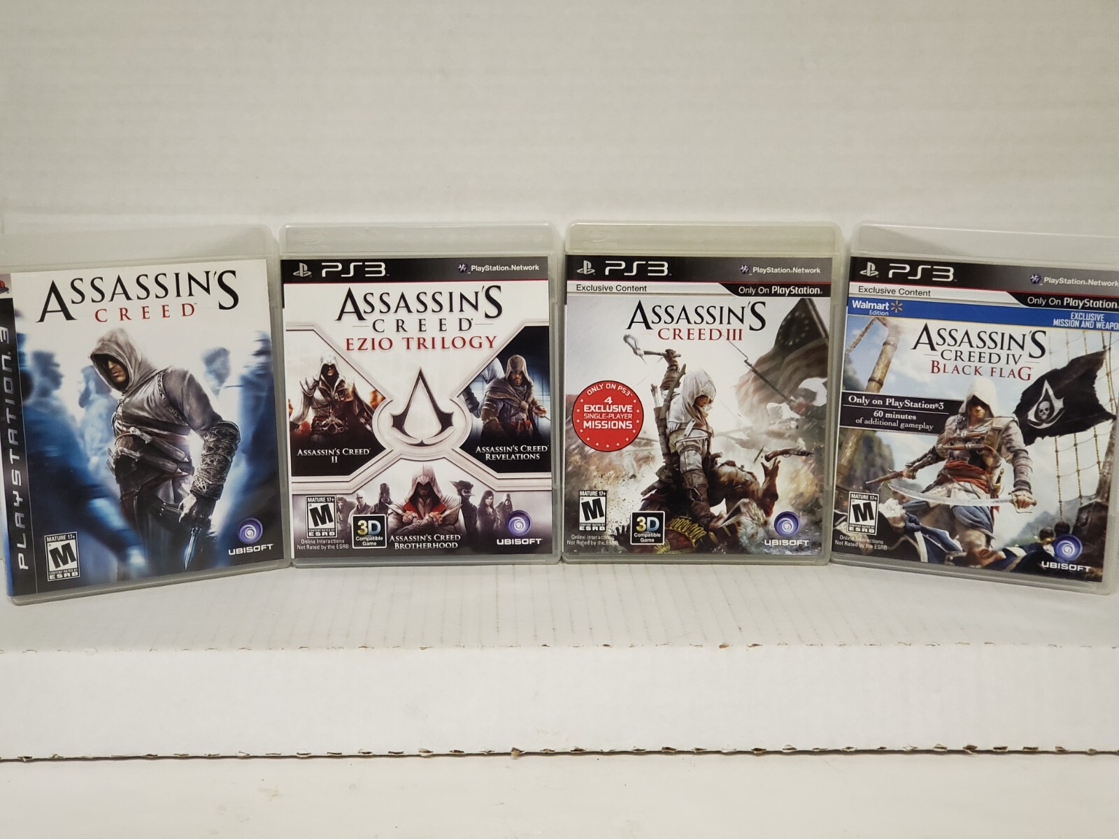 Assassins Creed Ezio Trilogy Ps3 #1 (Com Detalhe) (Jogo Mídia