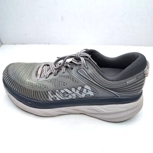 Zapatos para correr Hoka One One Bondi 7 para hombre talla 9 gris 1110518 WDDS - Imagen 1 de 14