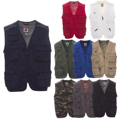 Payper Pocket Weste Sommerweste Anglerweste Camping Weste Angeln Outdoor Herren - Bild 1 von 2