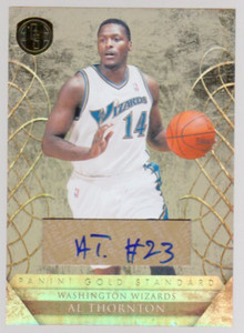2010-11 Panini Gold Standard Signatures #57 Al Thornton Autograph /299