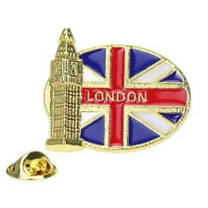 London England Souvenir Enamel Lapel Pin - Picture 1 of 1