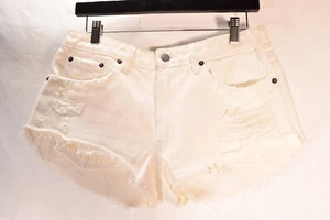 Carmar LA Womens Short Jean White 26 - Picture 1 of 3