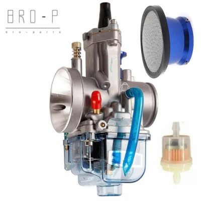 For Honda CR80 CR80R CR80RB CR85R CR85RB CR125 CR125R Carburetor & Air Filter - Image 1 of 4