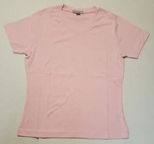 Camiseta grande tejida manga corta Port Authority rosa para mujer L516C BONITA CALIDAD - Imagen 1 de 10