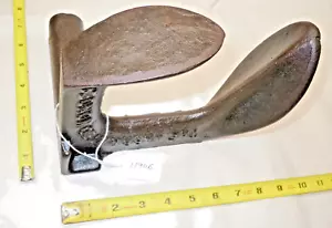 Das Wunder Nr. 2 Vintage Schuster Gusseisen zwei Schuhformen Schuhständer - Bild 1 von 7