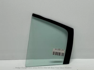 Fits Dodge Charger 2011-2023 Driver Side Left Rear Vent Glass Window - Image 1 of 2