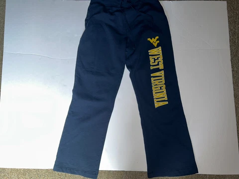 West Virginia Mountaineers Sweat Pants Women’s Size Large Cover