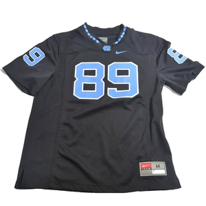 Nike UNC Tar Heels Football Jersey Size Medium Blue University of North Carolina - Picture 1 of 8