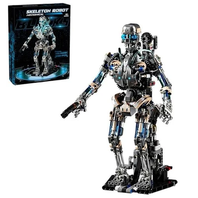 Skeleton Robot STEM Learning Building Blocks Model 692PCS DIY Set - Image 1 of 4