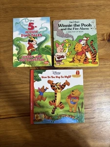 Disney Children's Book Set: 5-Minute Tales & Winnie the Pooh - Foto 1 di 4