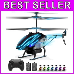 Rechargeable 30-min RC Helicopter with Altitude Hold for Kids - Learn & Play - Picture 1 of 11
