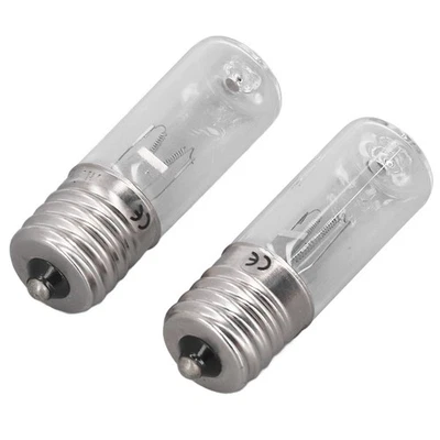 2Pcs Refrigerator Cabinet Light Deodorant Mite Removal E17 Lamp 10V 3W UVC Light - Image 1 of 4