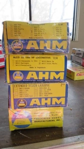 KONVOLUT 4 AHM LEERKARTONS NUR SPUR HO - Bild 1 von 1