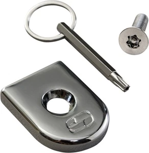 Saddlemen Moto Motorcycle Motorbike Security Seat Screw Chrome - M8 x 1.25 MM - Picture 1 of 3