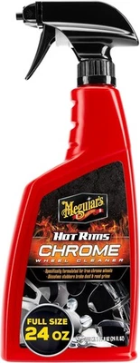 Meguiar's G19124 Hot Rims Chrome Wheel Cleaner - 24 Oz Spray Bottle - Изображение 1 из 4