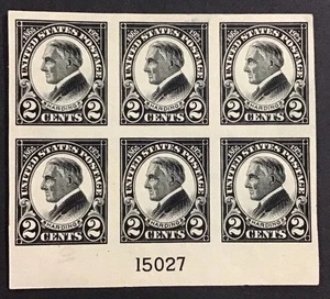 US 1923 XF MNG SC# 611 PB of Six Sc$70.       (A) - Picture 1 of 2