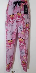 Back To School Girls Pink Panther Cuffed Jogger Pants Pick A Size - Picture 1 of 6