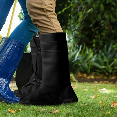  Copriscarpa Pioggia Scarpe Per La Copriscarpe Antipioggia Antiscivolo - Image 1 of 4