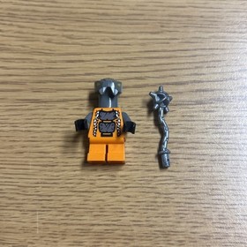 Chokun 9450 9591 Short Legs Orange Snake Ninjago LEGO&reg; Minifigure Mini Figure
