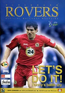 Blackburn Rovers v Bayer Leverkusen 22/02/07 UEFA Cup - Picture 1 of 1