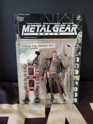 Revólver Ocelot 1998 Metal Gear Solid McFarlane Toys Sin usar, en caja sellado NUEVO Foto 1 de 2